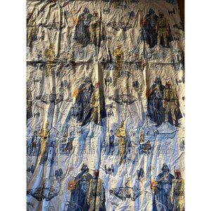Pottery Barn Kids Star Wars Flat Twin Sheet Darth Vader C-3PO & R2-D2  Cotton